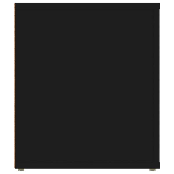 TV-Schrank Schwarz 100x35x40 cm Holzwerkstoff