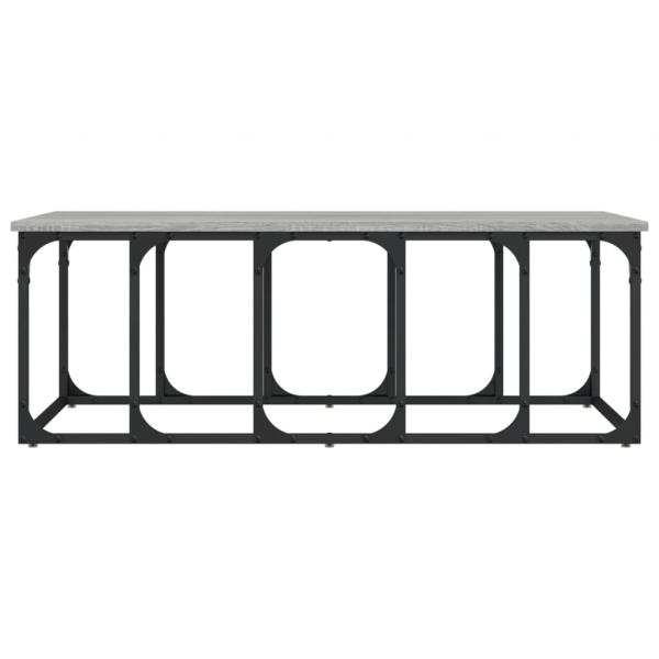 Couchtisch Grau Sonoma 100x50x35,5 cm Holzwerkstoff