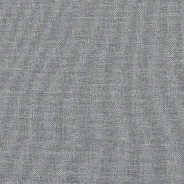 Tagesbett Ausziehbar mit Schubladen Hellgrau 90x200 cm Stoff