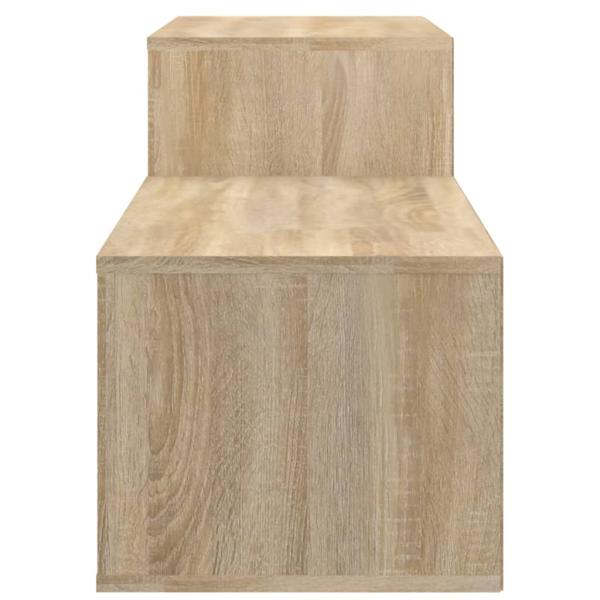 ARDEBO.de - Schuhschrank Sonoma-Eiche 150x35x45 cm Holzwerkstoff