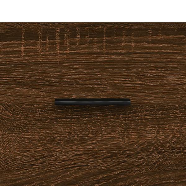Schuhregal Braun Eichen-Optik 102x36x60 cm Holzwerkstoff