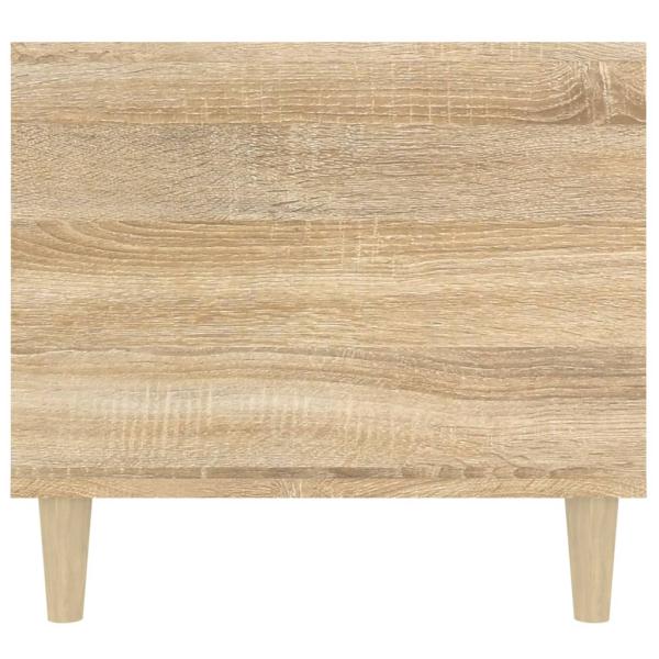 ARDEBO.de - Couchtisch Sonoma-Eiche 90x49x45 cm Holzwerkstoff