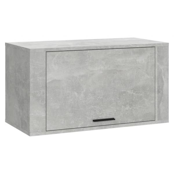 Wand-Schuhschrank Betongrau 70x35x38 cm Holzwerkstoff