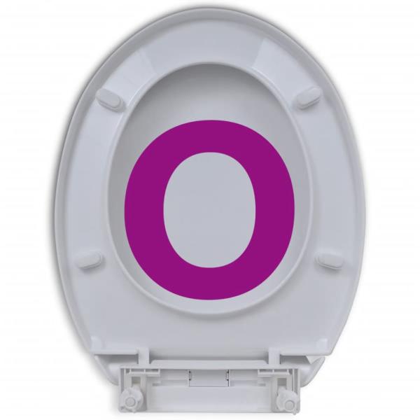 Toilettensitze mit Absenkautomatik 2 Stk. Kunststoff Weiß