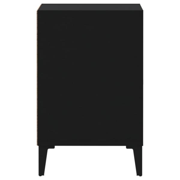 TV-Schrank Schwarz 100x35x55 cm Holzwerkstoff