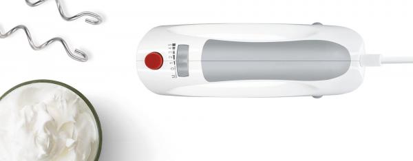 Bosch MFQ3530 Handrührgerät, 450W, 5 Geschwindigkeitsstufen, weiß/grau
