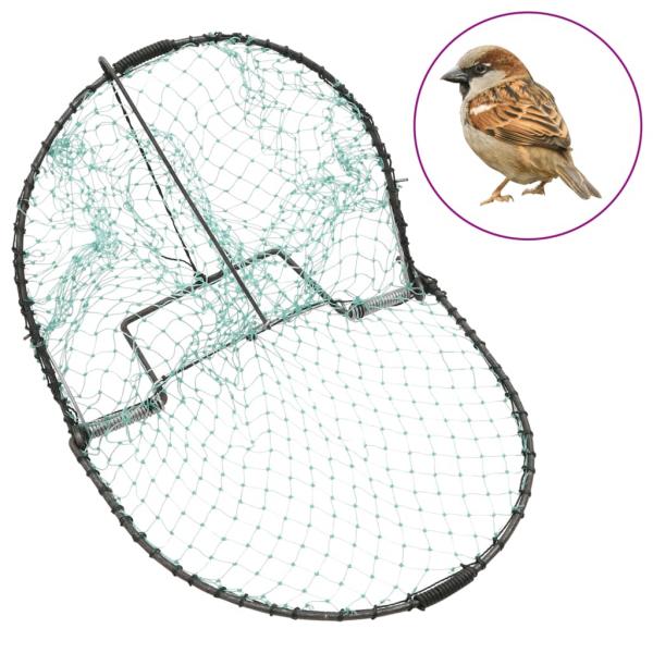 ARDEBO.de - Vogelfalle Grün 30 cm Stahl