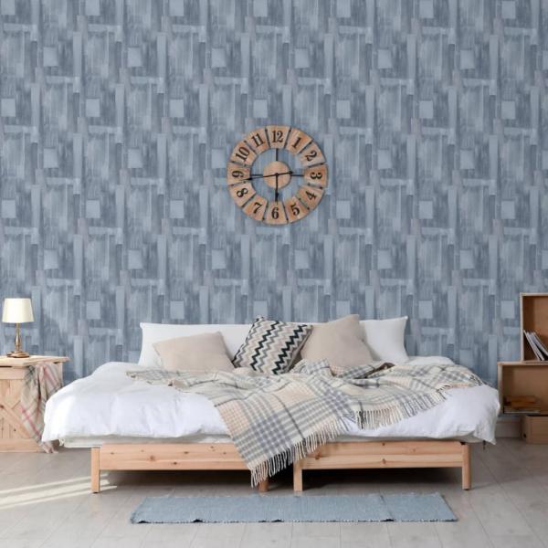 ARDEBO.de - DUTCH WALLCOVERINGS Tapete Wood Grau