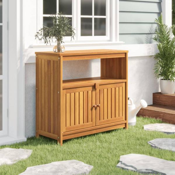 ARDEBO.de - Garten-Konsolentisch 80x35x75 cm Massivholz Akazie