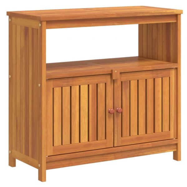 Garten-Konsolentisch 80x35x75 cm Massivholz Akazie