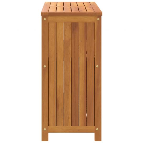 Garten-Konsolentisch 80x35x75 cm Massivholz Akazie