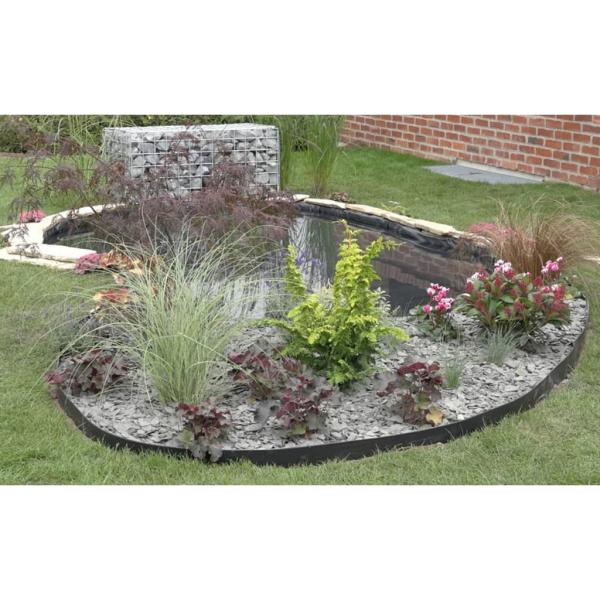 ARDEBO.de - Ubbink Garten Rasenkante 14cmx15m 7mm Schwarz