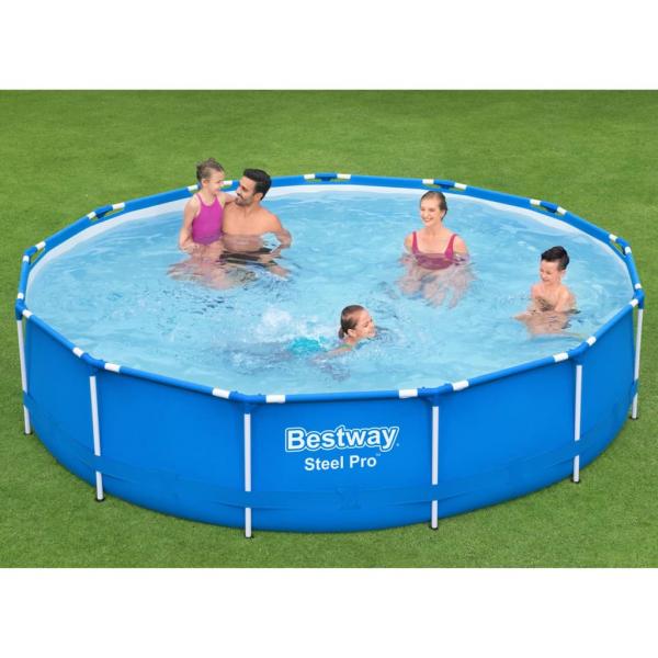 ARDEBO.de - Bestway Steel Pro Frame-Pool 396x84 cm