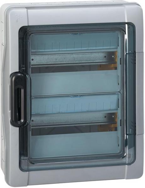 ARDEBO.de Legrand Feuchtraumverteiler Plexo³, Aufputz, IP65-IK09, 2-reihig, 24 Module