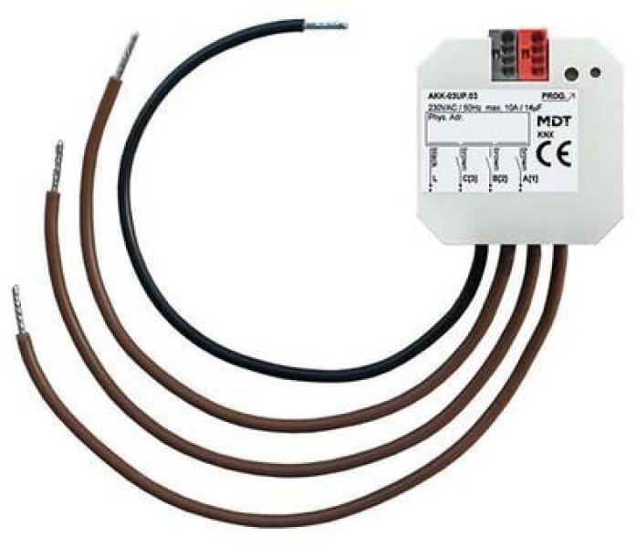 ARDEBO.de MDT AKK-03UP.03 Schaltaktor 3-fach, Unterputzgerät, 230VAC, 10A