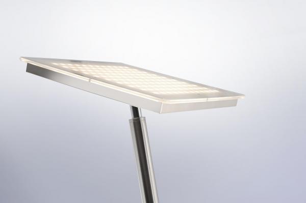 LeuchtenDirekt LED Deckenfluter mit Lesearm, 26W, 2900lm, Stahl (11710-55)