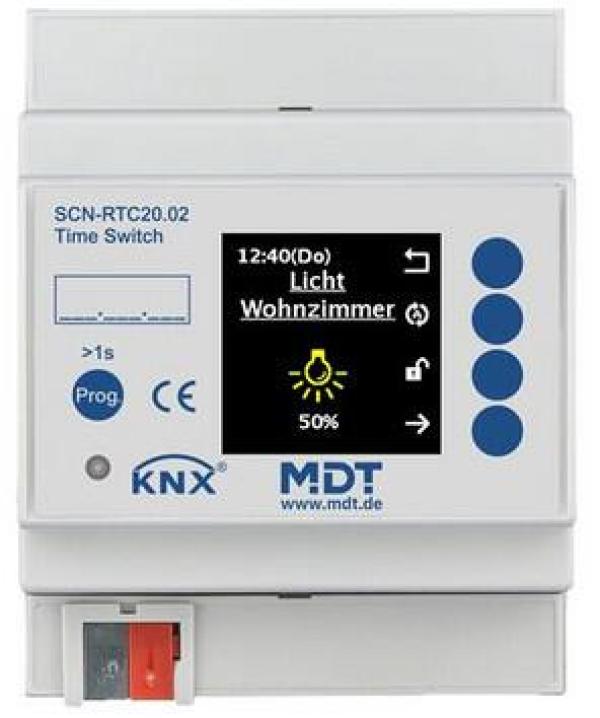 ARDEBO.de MDT SCN-RTC20.02 Schaltuhr mit 20 Kanälen und Farbdisplay