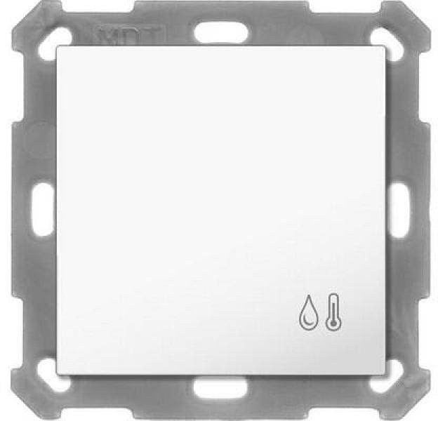 ARDEBO.de MDT SCN-TFS55.01 Raumtemperatur-Feuchtesensor 55, für 55mm Schalterprogramme, reinweiß glänzend