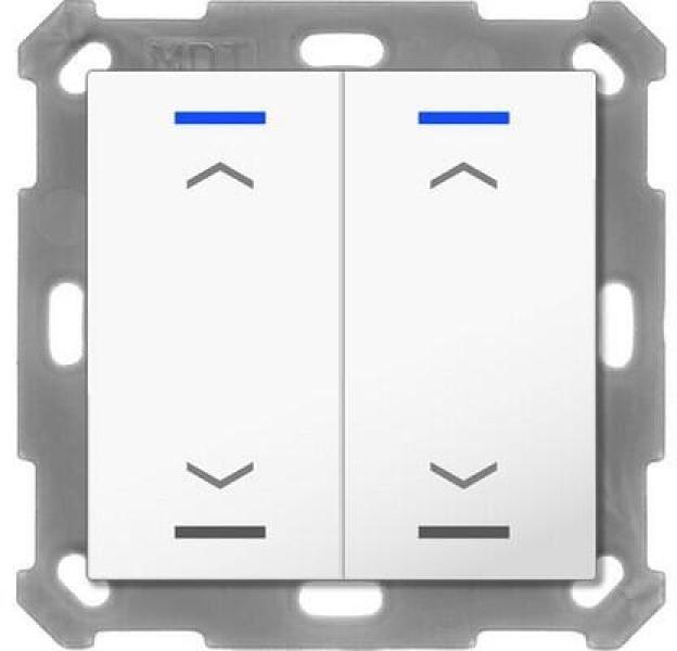 ARDEBO.de MDT BE-TAL5502.A1 Taster Light 55 2-Fach RGBW