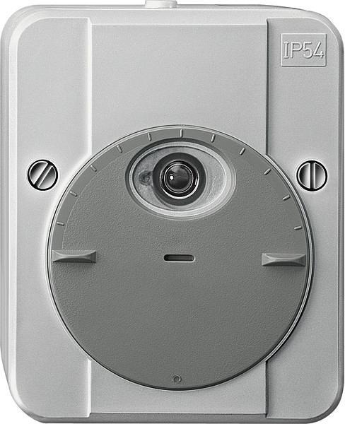ARDEBO.de Merten Dämmerungszeitschaltuhr, ARGUS, AC 230 V, lichtgrau (544890)