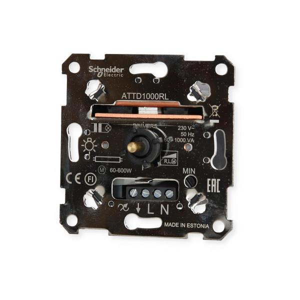 Merten Drehdimmer-Einsatz für induktive Last, 60-1000 VA (MEG5135-0000)