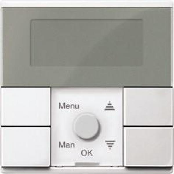 ARDEBO.de Merten Zeitschaltuhr-Modul Standard, Thermoplast brillant, polarweiß glänzend (MEG5754-0319)