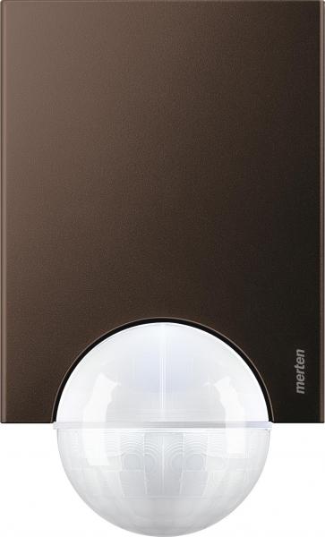 ARDEBO.de Merten KNX ARGUS 220 Bewegungsmelder, dunkelbrasil (632515)