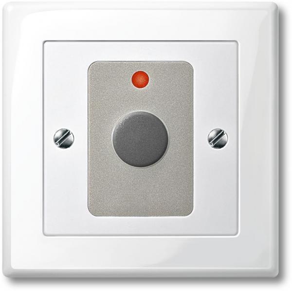 Merten Behinderten-WC-Set mit Netzteil für DIN-Schienen Montage, System M, polarweiß glänzend (MEG4848-1419)