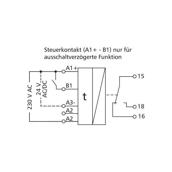Metz Connect 110658 MFRk-E08 230 V AC, 24 V AC/DC