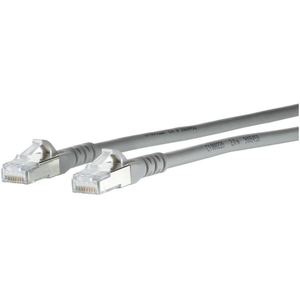 ARDEBO.de Metz Connect 130845C033-E Patchkabel Cat.6a AWG26 2RJ45, 30m, grau