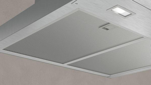 Neff D64BBE1N0 N50 EEK: B Wandhaube, 60 cm breit, Ab-/Umluft, Intensivstufe, LED, Edelstahl