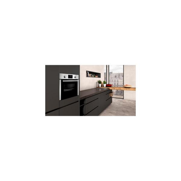 Neff C1CMG84N0 N50 Einbau Mikrowelle, 60cm breit, 900W, 44L, mit Heißluft, 5 Leistungsstufen, LCD-Display, Edelstahl