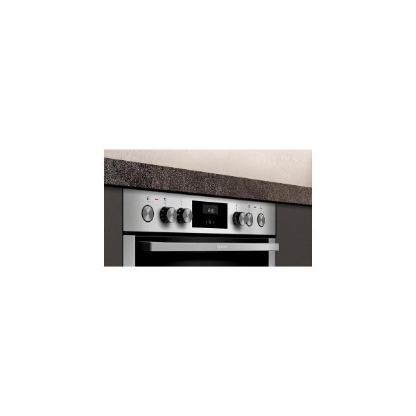 Neff E1CCE4AN1 N50 EEK: A Einbauherd, 60 cm breit, 71 L, CircoTherm, LCD-Display, Schnellaufheizung, Edelstahl