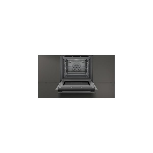 Neff E1CCE4AN1 N50 EEK: A Einbauherd, 60 cm breit, 71 L, CircoTherm, LCD-Display, Schnellaufheizung, Edelstahl