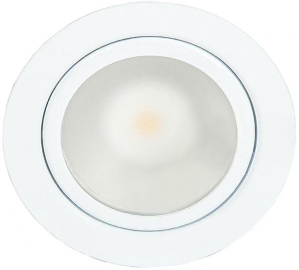 ARDEBO.de Nobile N 5020 COB LED Möbeleinbauleuchte, 3,3W, IP20, weiß (1850208410)
