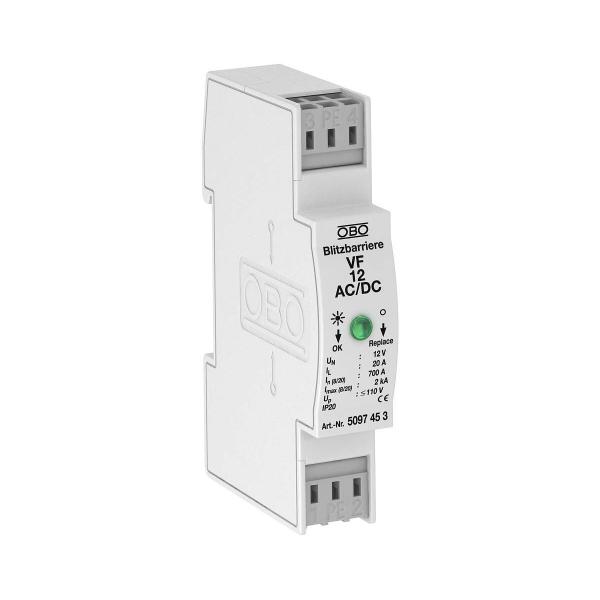 ARDEBO.de OBO Bettermann Blitzbarriere VF230-AC/DC5097650 Blitzbarriere VF230-AC/DC, Typ 3 (5097650)