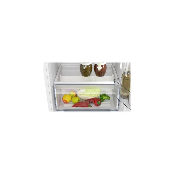 Neff KI2221SE0 N30 Einbau Kühlschrank mit Gefrierfach, Nischenhöhe: 88 cm, 119 L, Temperaturregulierung, LED-Beleuchtung, Eco Air Flow