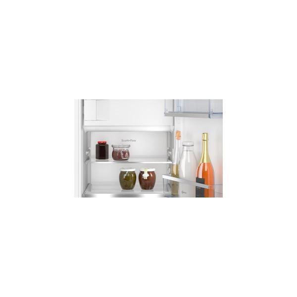 Neff KI2222FE0 N50 Einbau Kühlschrank mit Gefrierfach, Nischenhöhe: 88cm, 119L, Temperaturregulierung, LED-Beleuchtung, Eco Air Flow