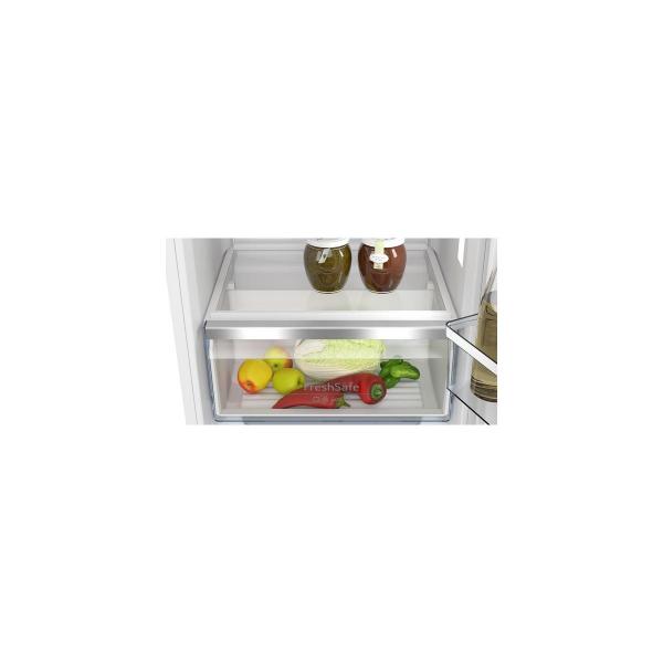 Neff KI2222FE0 N50 Einbau Kühlschrank mit Gefrierfach, Nischenhöhe: 88cm, 119L, Temperaturregulierung, LED-Beleuchtung, Eco Air Flow