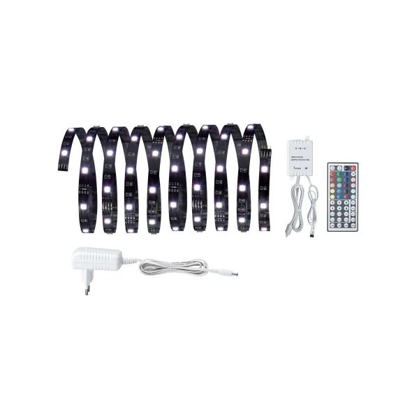 Paulmann YourLED Eco Stripe Basisset, 14,5W, 3m, schwarz (704.30)