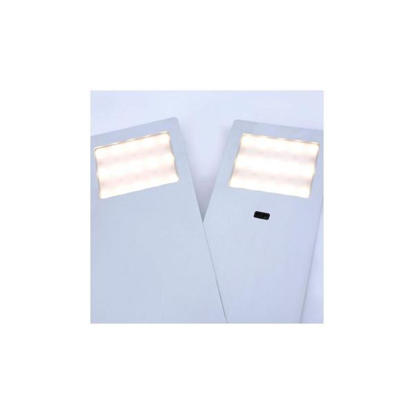 Paul Neuhaus LED-Unterbauleuchten, 2er Set, Aluminium, warmweiß, Sensorschalter, modern, 4W, 480lm (1121-95-2)