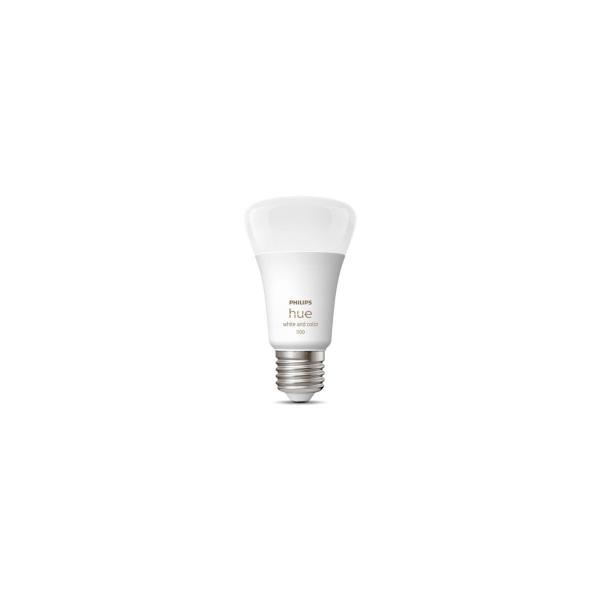 Philips Hue White & Color Ambiance LED Lampe, 11W, E27, A60, 1055lm, 4000K (929002468801)