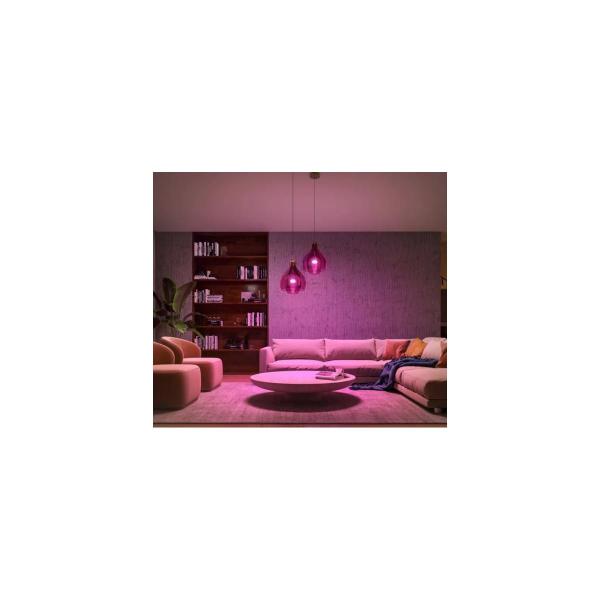 Philips Hue White & Color Ambiance LED Lampe, 11W, E27, A60, 1055lm, 4000K (929002468801)