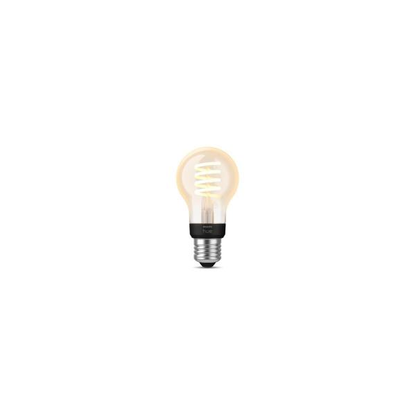 ARDEBO.de Philips Hue White Ambiance Filament Lampe, E27, 7W, A60, 550lm, 2700K (929002477501)