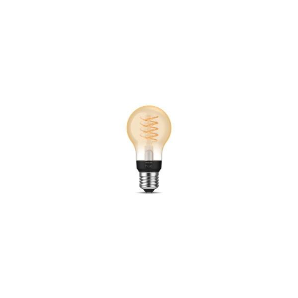 Philips Hue White Filament Lampe, E27, A60, 550lm, 2100K (929003051401)
