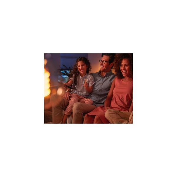 Philips Hue White Filament Lampe, E27, A60, 550lm, 2100K (929003051401)