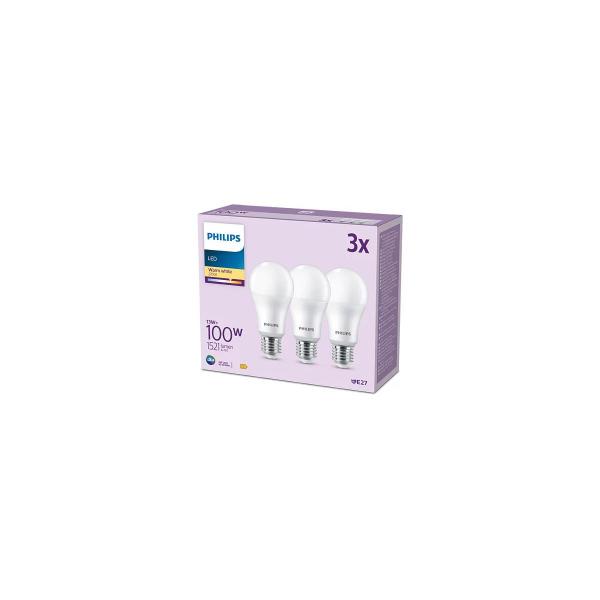 Philips LED-Glühbirne, 13W, E27, 1521lm, 2700K (929002306873)
