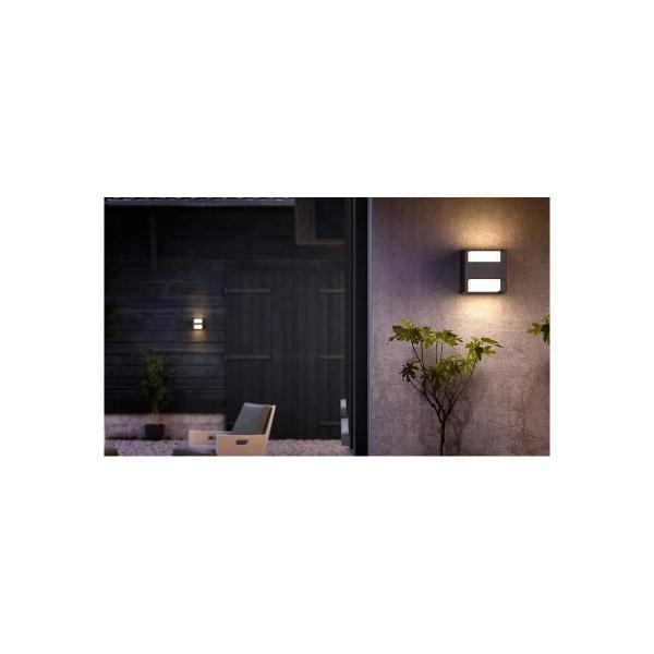 Philips myGarden LED Wandleuchte, 4,5W, 800lm, anthrazit (915005193701)