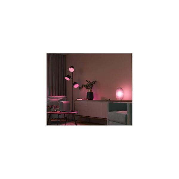 Philips White & Color Ambiance LED Lampe, 5,1W, E14, 470lm, Tropfenform, Doppelpack (929003573602)