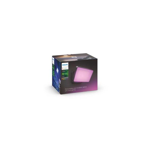 Phlips Hue Discover Outdoor Flutlicht, 15W, 2250lm, 4000K, schwarz (915005731401)